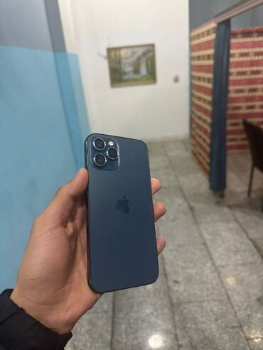 Çaydanlar: IPhone 12 Pro, Pacific Blue, Face ID