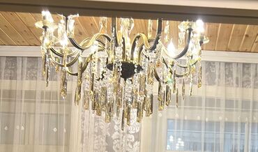 Bitkilər: Çılçıraq, 10 və daha çox lampa, Şüşə