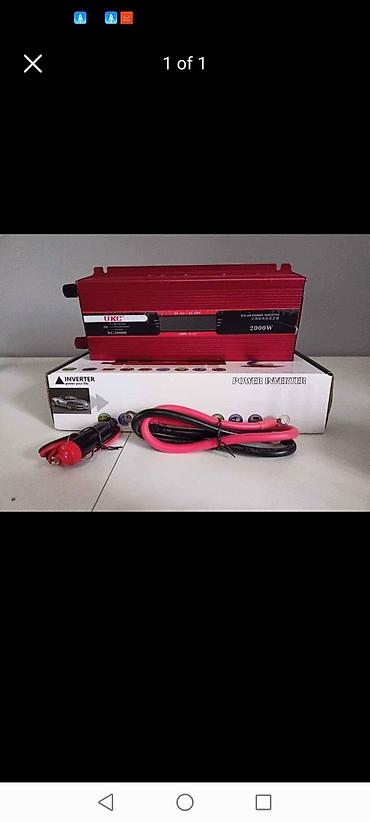 iphone 17 pro polovan cena: NOVO U PONUDI PRETVARA NAPONA INVERTER Pretvara 12v u 220 ​2000 w — 1