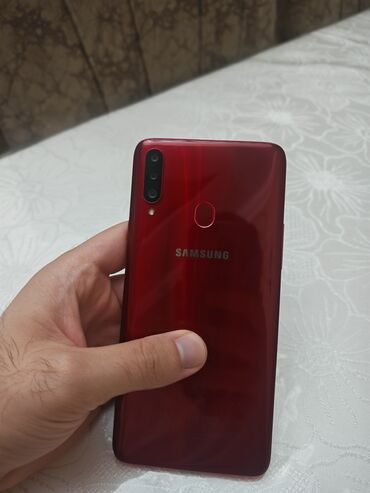 a 20 s: Samsung Galaxy A20s, 32 GB, rəng - Qırmızı