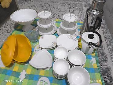 Наборы посуды: Срочно идиш аяктар сатылат бу бирок состояние абдан жакшы ! Термос — 1
