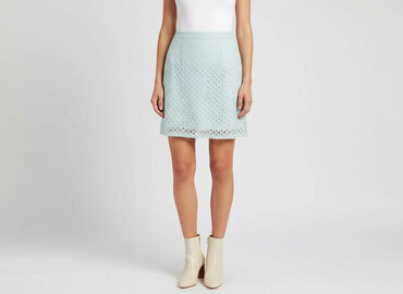 biała spódniczka plisowane: Spódnica damska, rozmiar M