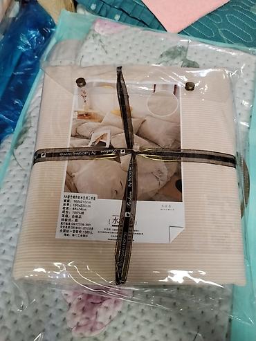 bed sheets: Комплект постельного белья Baolaiwu Home, 3 предмета, хлопок - — 1