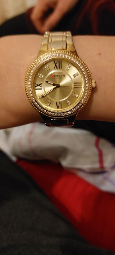 Qol saatları: Qol saatı, Curren, rəng - Qızılı — 7