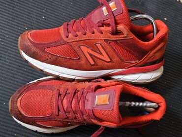 кроссовки new balance: Мужские кроссовки, 43, New Balance, Б/у, цвет - Красный, Самовывоз