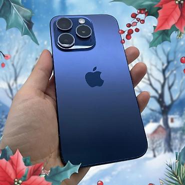 poco x: IPhone 15 Pro, Б/у, 256 ГБ, Синий, Чехол, Кабель, 86 % — 1
