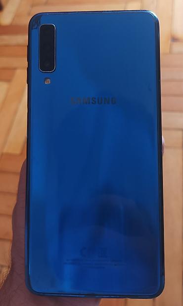 galaxy a7: Samsung Galaxy A7 2018, 64 GB, rəng - Mavi, İki sim kartlı — 1