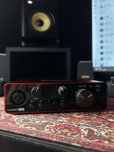 Digər Avtomobillər: Focusrite Scarlett Solo USB Audio İnterfeys - Model: Scarlett Solo