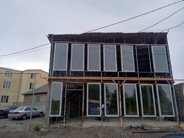 Алюминиевые окна на заказ: Алюминиевое окно на заказ, Тип окна: Витражные, Мансардные, Панорамные, Бесплатная установка, Без рассрочки — 2