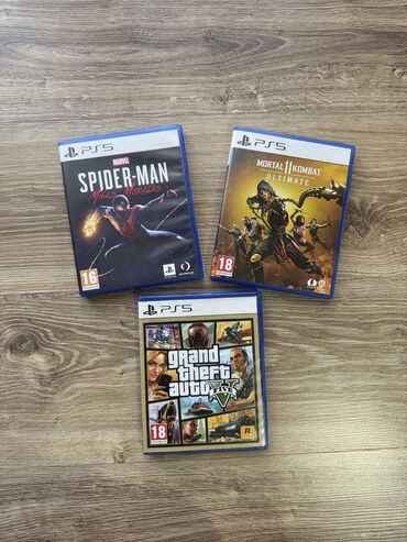 игры на сони 2: Продаю игры на ps5 Spider man miles morales 2000 сом MK 11 - 2000 сом
