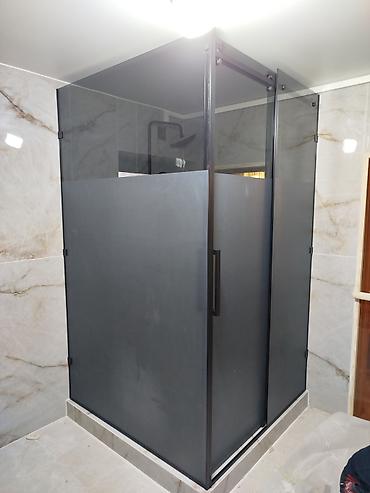 Душевые перегородки и ограждения: Ассалом Алейкум! Айнектен Душ жазайбыз ! Айнек Печкада бышырылат ! — 9