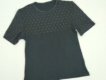 t shirty damskie czarne krótki rękaw: T-shirt, S (EU 36), condition - Good