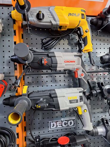 электро молоток: Перфоратор, Crown, Makita, Bosch, Новый, Бесплатная доставка