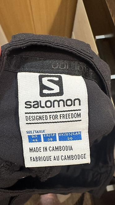 клепки: Мужские брюки Salomon (модель повседневно-туристическая ! Рост 164 — 5