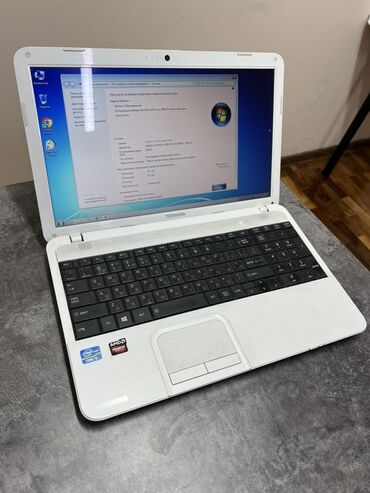 четырех ядерный ноутбук: Ноутбук, Toshiba, 6 ГБ ОЗУ, Intel Core i5, 15.6 ", Для несложных задач, память HDD
