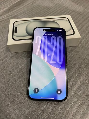 Apple iPhone: IPhone 15, Черный, Коробка, 93 % — 2