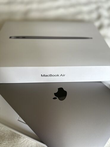 macbook air 2020 m1: Ноутбук, Apple, 8 ГБ ОЗУ, Apple M1, 13.3 ", Б/у, Для работы, учебы