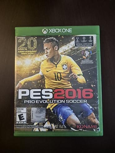 sazz problem: Xbox üçün PES 2016 satılır. ​Oyun diski təmiz və ideal vəziyyətdədir — 1