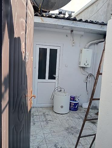 hovsan ev satisi: 2otaqlı həyət evi — satılır - Plan: girişdə kiçik həyət və dəmir — 8