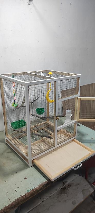 hamster qəfəsi: Papuqay,dovşan,hamster,şinşila,bildirçin,cücə,xamyak,pişik,quş,tısbağa — 1