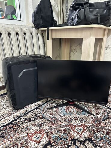 пк системник: Компьютер, ядер - 6, ОЗУ 16 ГБ, Для несложных задач, Б/у, Intel Core i5, AMD Radeon RX 580, SSD
