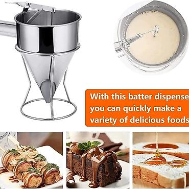 Ostali proizvodi za kuću: Juxiong/Akee dozator testa za kolače od nerđajućeg čelika na lalafo.rs — 6 Ostali proizvodi za kuću: Juxiong/Akee dozator testa za kolače od nerđajućeg čelika — 6