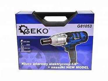 Električni odvijači: Električni udarni odvijač Geko Opis: - Snažan mrežni udarni odvijač — 14
