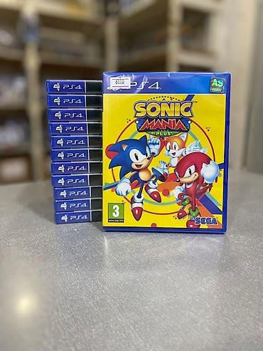disk satisi: PlayStation 4 üçün "Sonic Mania" oyun diski ✅Taksit kartları — 1