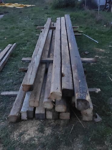 oprema za pakovanje: Građa – drvene grede prodaje se sve komplet dužina od 3.5m do 4.20 m — 2