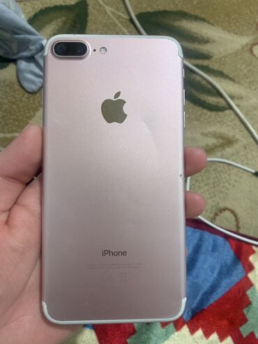 айфоны бишкек цена: IPhone 7 Plus, Колдонулган, 32 ГБ, Каптама, 86 %