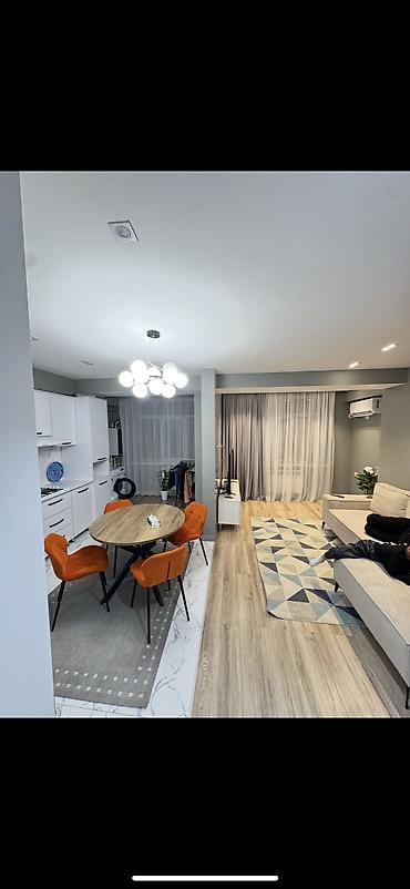 kant flat: 2 комнаты, 57 м², Кок-Жар мкр Элитка, 1 этаж, Свежий ремонт — 3