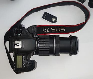 canon çanta: Fotoqrafiya dəsti – Canon EOS 7D + aksesuarlar Paketin tərkibi: - — 5