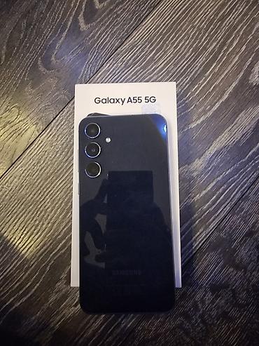 samsung galaxy not 20: Samsung Galaxy A55, 128 GB, rəng - Göy, Barmaq izi, Face ID — 8