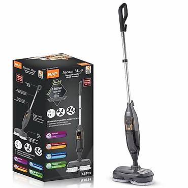 pol əskisi: RAF Buxarlı Mop – Buxar svabrası R.8781 - Güc: 1300W - Su çəni: 550 — 6