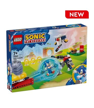 sonic игрушки: Lego Sonic 77001 Соник и его битва у костра🦔New 2025! рекомендованный