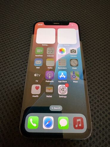 Apple iPhone: IPhone 12 mini, 64 GB, Qara, Barmaq izi, Simsiz şarj