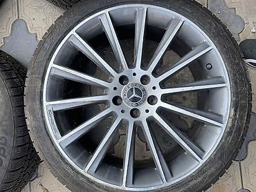 18 xpok: Диски с шинами на Мерседес W222 разноширокие 275/35-20 задние и — 2
