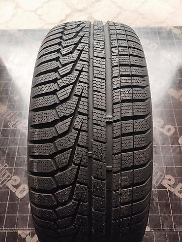 50 55: Шины 225 / 55 / R 17, Зима, Б/у, 1 шт, Легковые, Корея, Hankook — 1