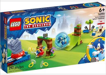 lego игрушки: Lego Sonic 76990 Вызов сферы Соника💚🩵 рекомендованный возраст