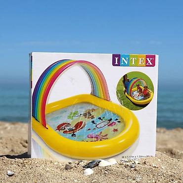 Все для дома и сада: Надувной детский бассейн Intex “Радуга” - Бренд: Intex - Тип — 2