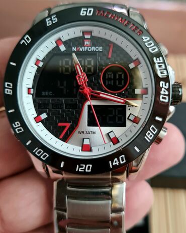 Qol saatları: Yeni, Qol saatı, NaviForce, rəng - Qara — 2