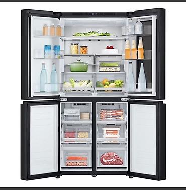 mini refrigerator: Холодильник LG четырёхдверный (French Door) с витринным окном — 4