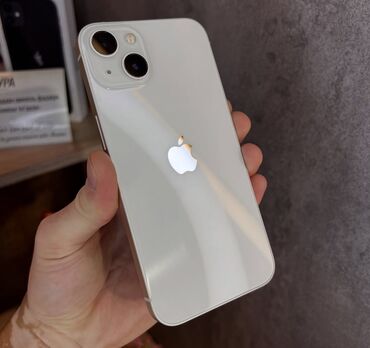 Ложки: IPhone 13, 128 ГБ, Белый, Гарантия, Беспроводная зарядка, Face ID
