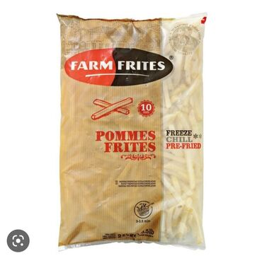 картофель фри: Картофель фри-фарм фритиз упаковка 2,5кг,цена 536сом! Savis
