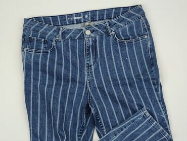 sukienki na wesele niebieska rozkloszowana: Jeans, C&A, L (EU 40), condition - Good