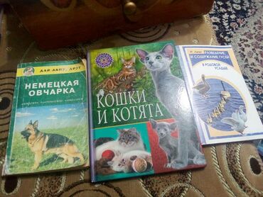 китептер сатылат: Продаю три книги овчарка гуси кошки цена 200 сом за одну книгу