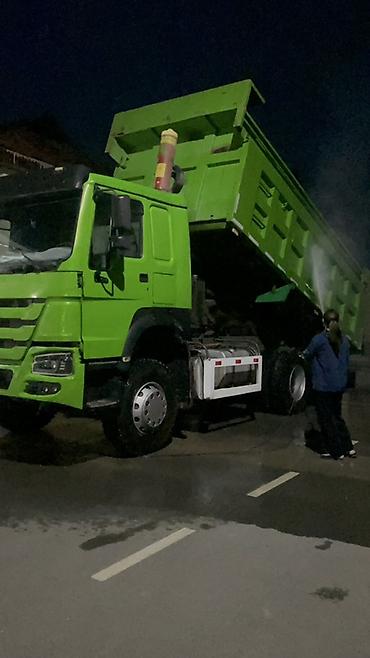 Самосвал строительный 6x4, зеленый - 2018 г обмен интересуетразумный