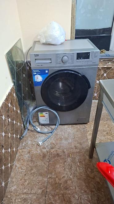 averlok masini: Paltaryuyan maşın Beko, 7 kq, İşlənmiş, Avtomat, Qurutmasız, Ünvandan götürmə — 1