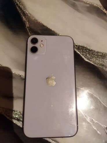 телефон койгуч: IPhone 11, Колдонулган, 64 ГБ, Заряддоочу түзүлүш, Каптама, 73 %