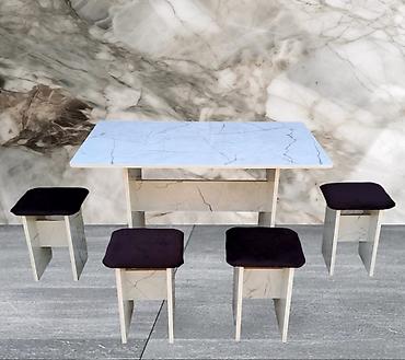 Кухонные столы и стулья: Кухонный стол и стул, Новый, Платная доставка, Самовывоз at lalafo.kg — 12 Кухонные столы и стулья: Кухонный стол и стул, Новый, Платная доставка, Самовывоз — 12